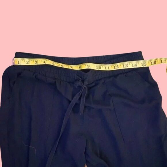 Splendid Black Drawstring Jogger Pants- Size M (Soft Lounge & Casual Streetwear) - Picture 5 of 7